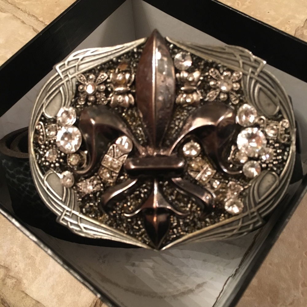 Silver Dagger Belt/Buckle